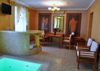 Сауна, баня Nord Castle Spa. Новосибирск, Золотая сауна - фото №9